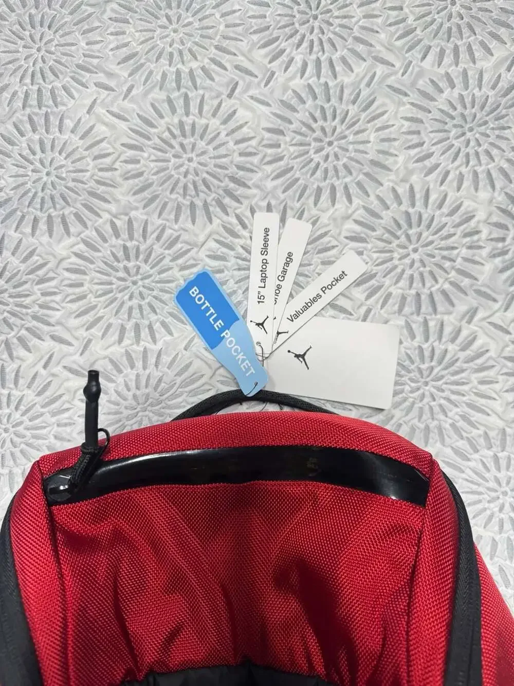 Jordan Sport Backpack 32.9L Gym Red Black